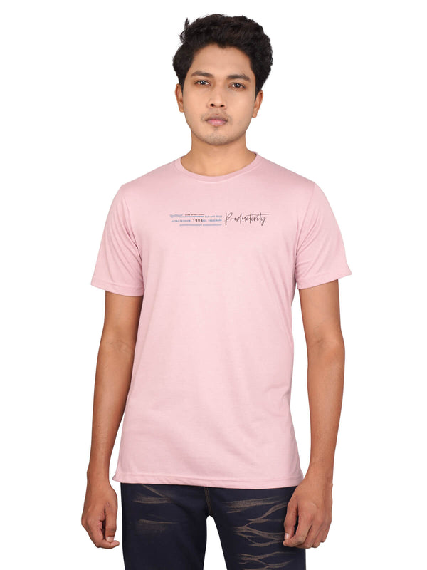 T-Shirt Light Pink - Crownlykart