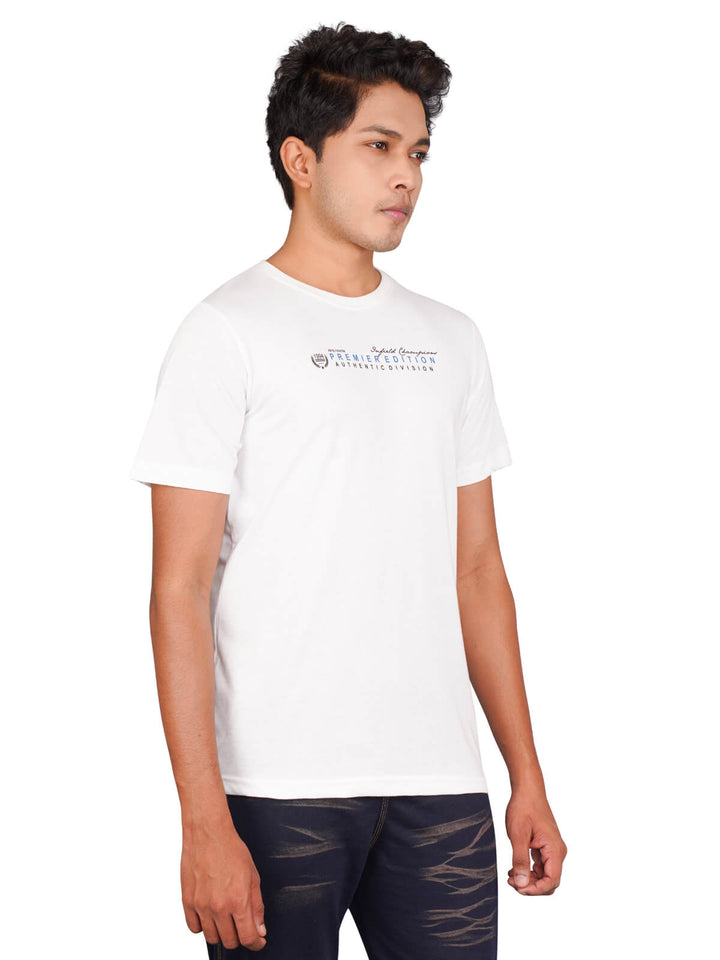 T-Shirt White - Crownlykart
