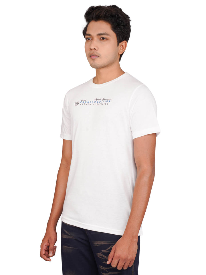 T-Shirt White - Crownlykart