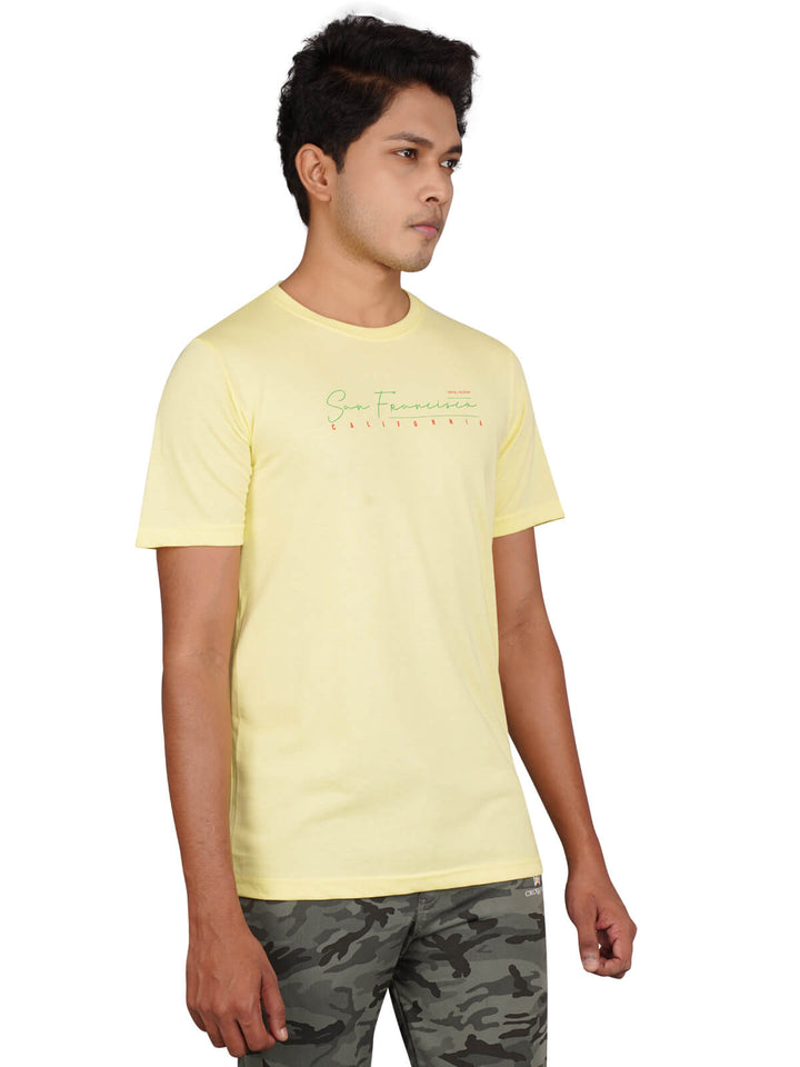 T-Shirt Yellow - Crownlykart